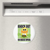 Knock Out Non-Hodgkins-Lymphom Magnet (In Situ (Geschirrspüler))