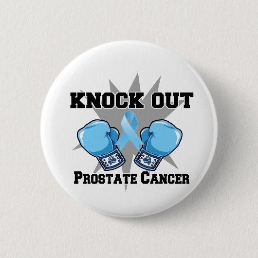 Knock Out Prostata Cancer Button (Vorderseite)