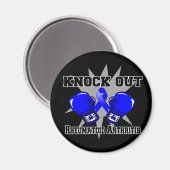 Knock Out Rheumatoide Arthritis Magnet (Vorderseite/Rückseite)