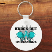Knock Out Scleroderma Schlüsselanhänger (Vorderseite)