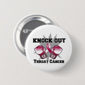 Knock Out Throat Cancer Button (Vorne & Hinten)
