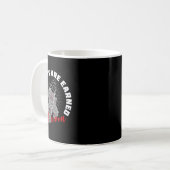 Knock-outs werden verdient, ohne Boxkampf-Moti Kaffeetasse (Vorderseite Links)