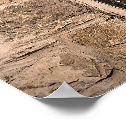 Knock und es muss geöffnet werden poster (Ecke)