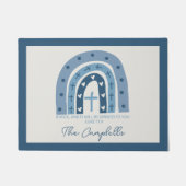 Knock und es wird für Sie geöffnet Christlich Rug Fußmatte (Vorderseite)