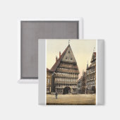 Knockenhauer Amtshaus, Hildesheim, Hannover, Deuts Magnet (Vorderseite/Rückseite)