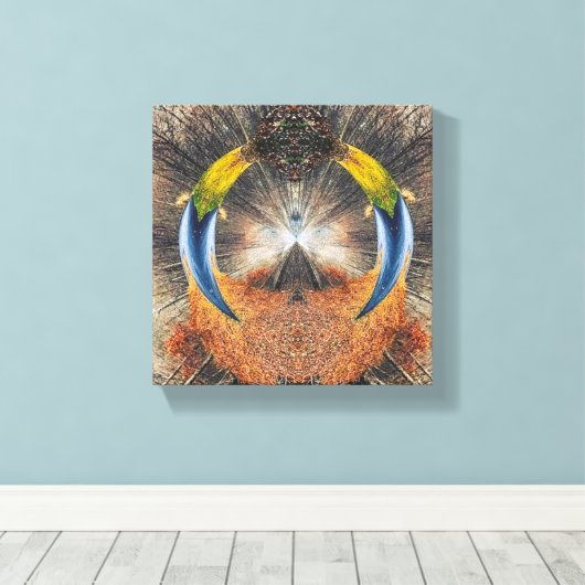 Knocker From the Woods Leinwanddruck (Insitu (Holzboden))