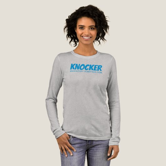 KNOCKER Tri-Blend SHIRT (Volle Vorderseite)