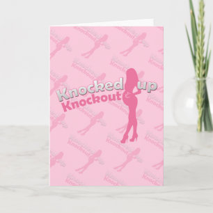 Knockout Baby Shower Mama-to-be Einladung