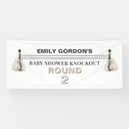 Knockout-Banner für Babydusche Banner