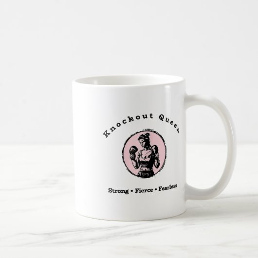 Knockout-Königin  Kaffeetasse (Rechts)