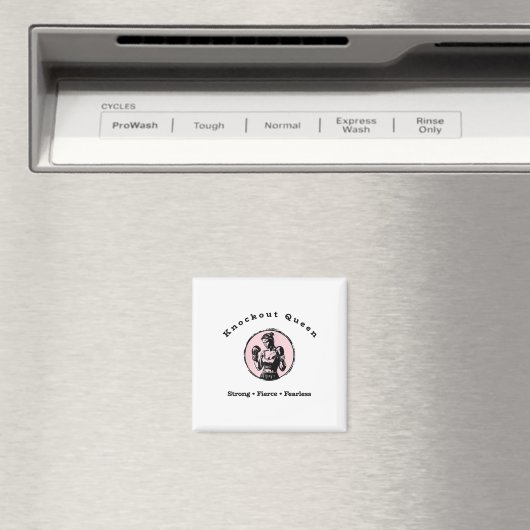 Knockout Queen Magnet (In Situ (Geschirrspüler))