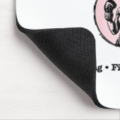 Knockout Queen Mousepad (Ecke)