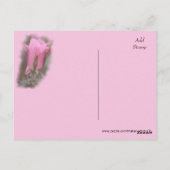 Knockout-Rose und Schokolade-Postkarte - anpassen Postkarte (Rückseite)