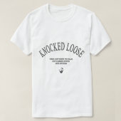 Knockte Loose Merch, wo sich das Licht teilt T-Shirt (Design vorne)