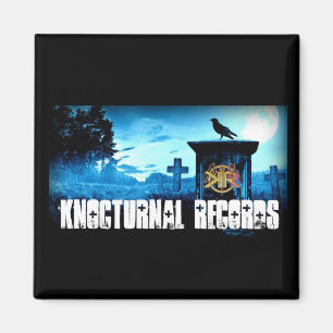 Knocturale Platten Magnet w Friedhof