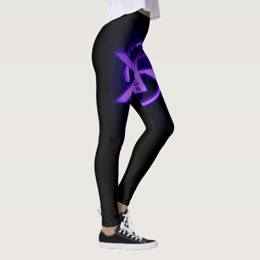 Knocturnale Platten Leggings (Rechts)
