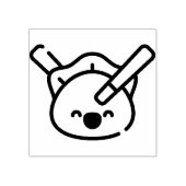 Knödel Gummistempel (Prägung)