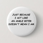 Knöle Biter T - Shirt Button (Vorderseite)