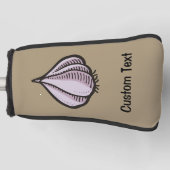 Knolic Bulb Golf Head Cover Headcover (Vorderseite)
