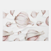 Knolic Clove Pattern | Einfach weiß Geschirrtuch (Horizontal)