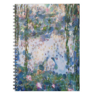 Knolic Lilies Water Lilies Kunstfreude Notizblock