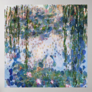 Knolic Lilies Water Lilies Kunstfreude Poster