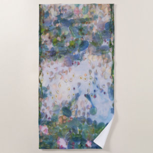 Knolic Lilies Water Lilies Kunstfreude Strandtuch