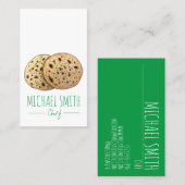 Knolic Naan Broad Indian Flatbrei Baker Koch Visitenkarte (Vorne/Hinten)