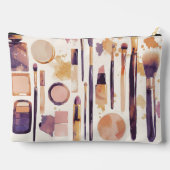 Knolling Make-up Zubehörtasche (Rückseite)