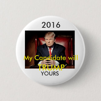 Knopf 2016 Donald Trump Pinback Button