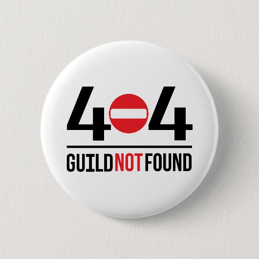 Knopf 404 oben button (Vorderseite)