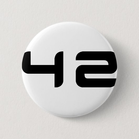 Knopf 42 button (Vorderseite)