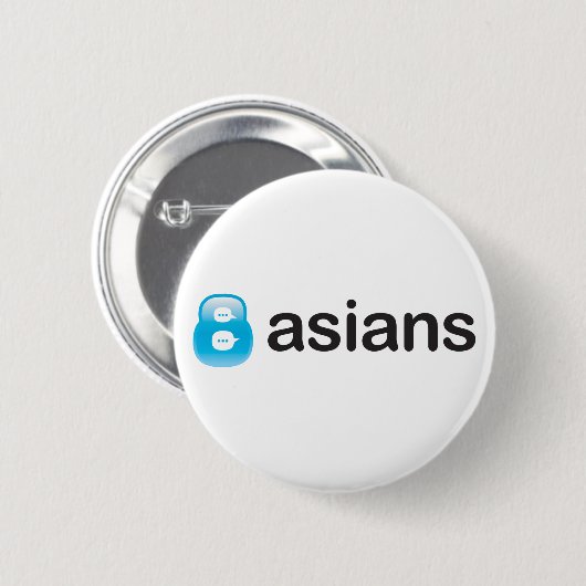 Knopf 8Asians Button (Vorne & Hinten)