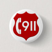 Knopf 911 button (Vorderseite)