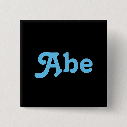 Knopf Abe Button (Vorderseite)