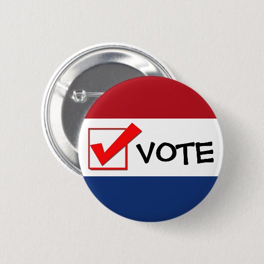 Knopf - Abstimmung! Button (Vorne & Hinten)