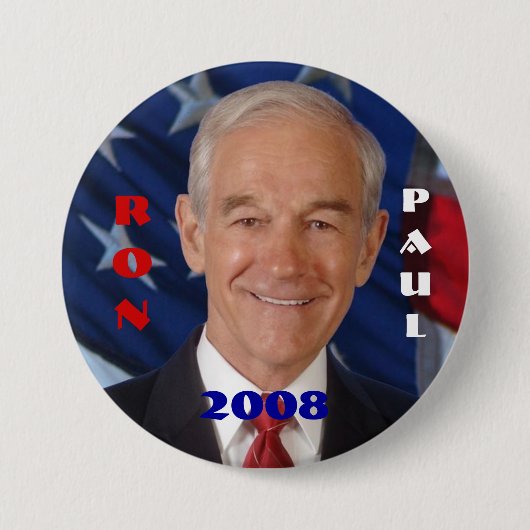 Knopf ABSTIMMUNG Ron Pauls 2008 Button (Vorderseite)