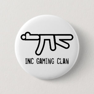 Knopf-Abzeichen Inc. AK-47 Button