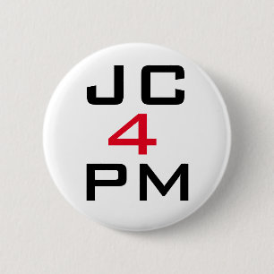 Knopf-Abzeichen Jeremy Corbyn "JC für P.M." Button