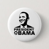 Knopf-Abzeichen Präsidenten Obama Button (Vorderseite)