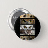 Knopf-Abzeichen - Tier-Augen Button (Vorne & Hinten)