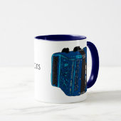 Knopf-Akkordeon Tasse (VorderseiteRechts)