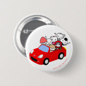 Knopf - alle Charaktere - RedCar Button (Vorne & Hinten)