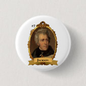 Knopf Andrew Jackson-Präsidenten-#7 Button (Vorderseite)