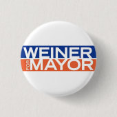 Knopf Anthonys Weiner Button (Vorderseite)