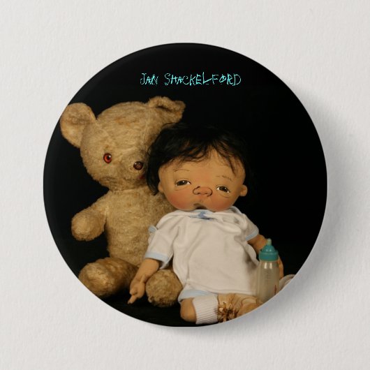 Knopf-Baby Santiago Jan.s Shackelford Button (Vorderseite)