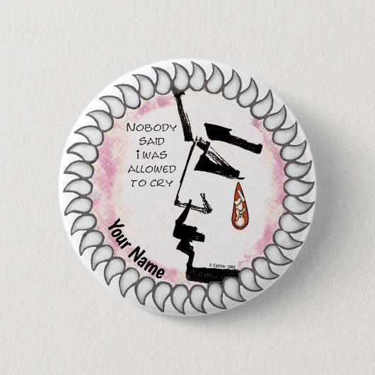 Knopf "Baby verlieren" Button (Vorderseite)