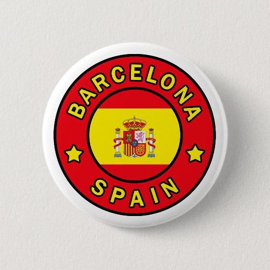 Knopf Barcelonas Spanien Button (Vorderseite)