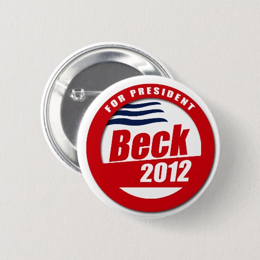 Knopf Becks 2012 Button (Vorne & Hinten)