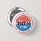 Knopf Bernie 2016 Button (Vorne & Hinten)